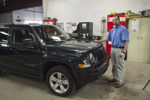 Body Repair on 2014 Jeep Patriot at LaFayette Collision Center in Marquette, MI